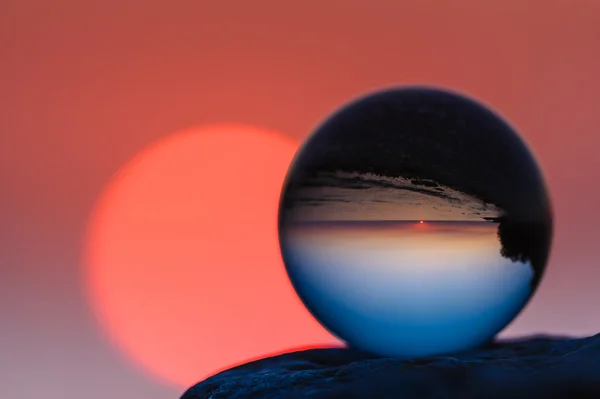 Reflected of coast — Stock Photo, Image