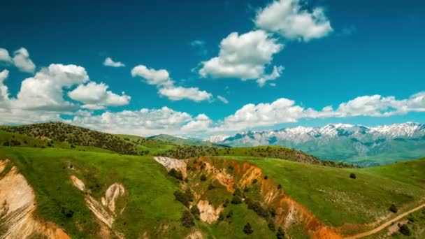 Nubes en el Parque Nacional — Vídeos de Stock