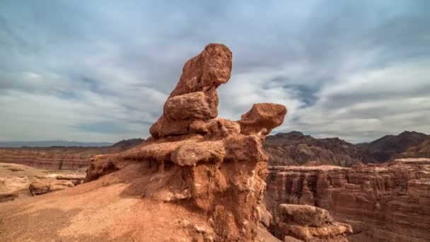 Charyn Grand Canyon — Stock video