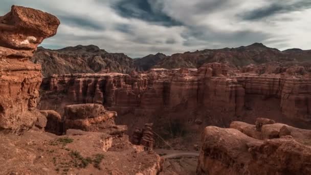 Charyn Grand Canyon — Stockvideo