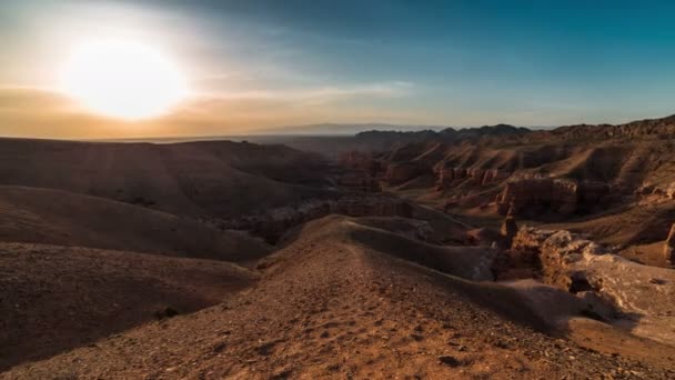 Charyn Grand Canyon — Stock video