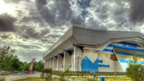 Palast des Sports in Shymkent — Stockvideo