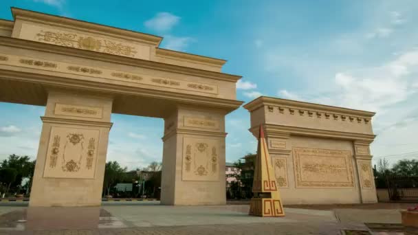 Αψίδα του Θριάμβου στο Καζακστάν — Αρχείο Βίντεο
