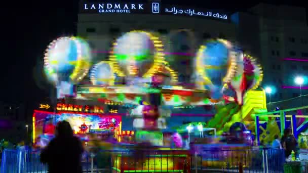 Καλύτερο πάρκο ψυχαγωγίας στο Ντουμπάι — Αρχείο Βίντεο