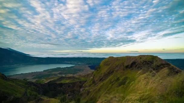 Cráter del volcán Batur — Vídeos de Stock