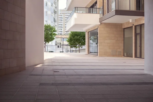 küçük modern ofis binasının dış