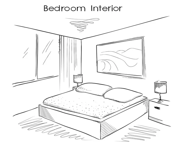 bedroom. Life people. Drawings. Pictures. Drawings ideas for kids. Easy and  simple.