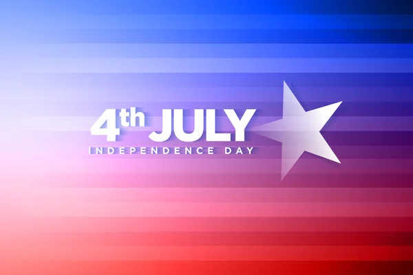 Bannière du jour de l'indépendance — Image vectorielle