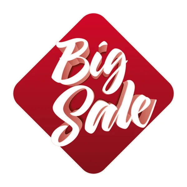 Big Sale Design — Stock Vector