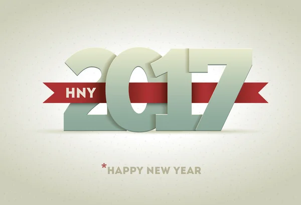 2017 happy New Year — Stockvector