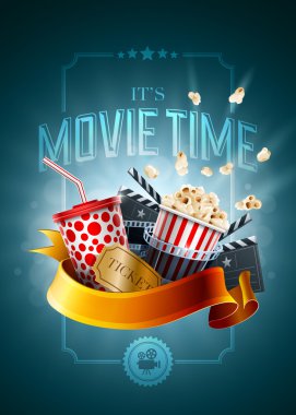 film concept poster ontwerpsjabloon