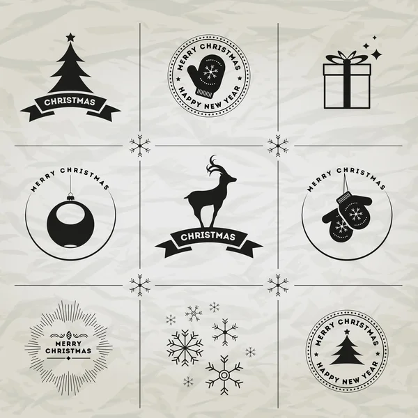 Christmas Symbols — Stock Vector