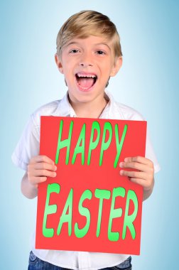 çocuk mutlu Paskalya teklif