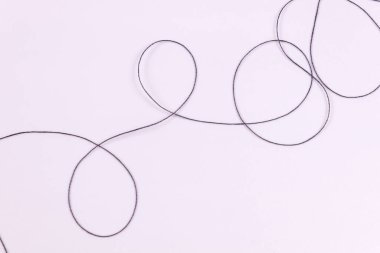 Soyut katlanmış iplik süslü bir desen içinde