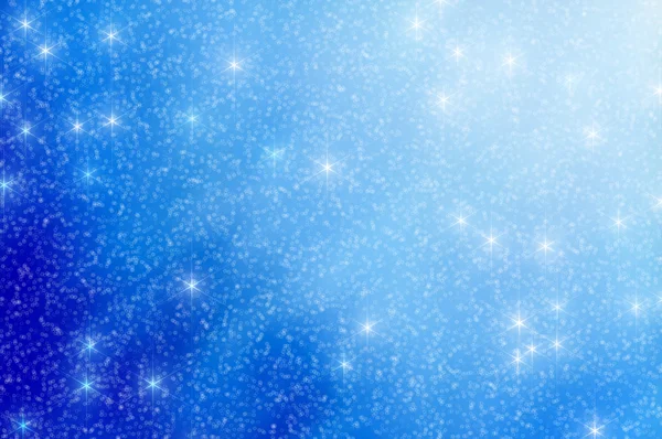 Snow Stars Christmas Background — Stock Photo, Image