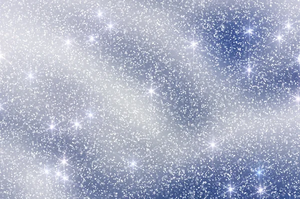 Snow Stars sfondo di Natale — Foto Stock