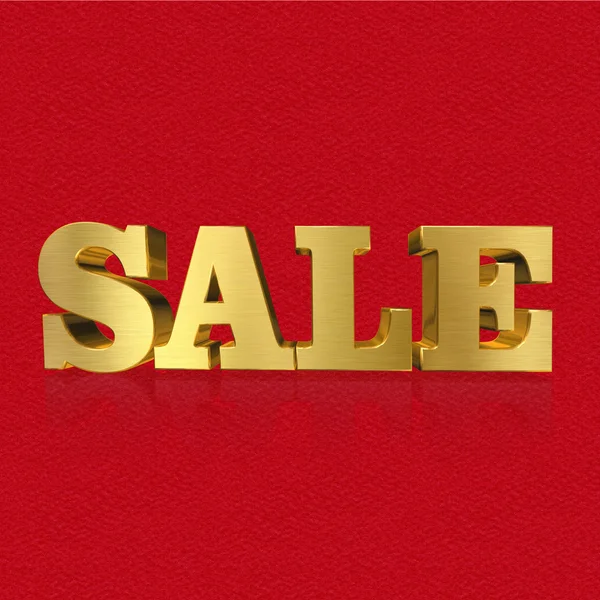 Sale, Metal Letters — Stock Photo, Image