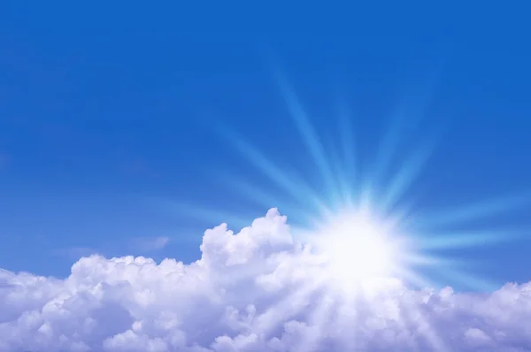 Gökyüzü güneş arka plan