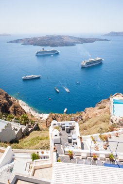 Santorini Views, Greece clipart