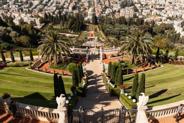 Bahai bahçeleri, haifa, İsrail