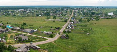 İHA 'dan Rus köyü