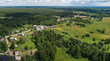 İHA 'dan Rus köyü