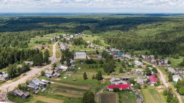 İHA 'dan Rus köyü