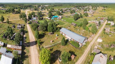 İHA 'dan Rus köyü