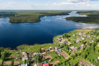 İHA 'dan Rus köyü