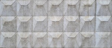 Eski bir beton yüzey. Yıkıma uğramış taşların karışımı.