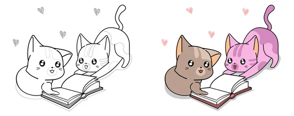 Set de gatos página para colorear de dibujos animados Imágenes Vectoriales, Gráfico Vectorial de Set de gatos página para colorear de dibujos animados | Depositphotos Set de gatos página para colorear de dibujos animados Imágenes Vectoriales, Gráfico Vectorial de Set de gatos página para colorear de dibujos animados | Depositphotos