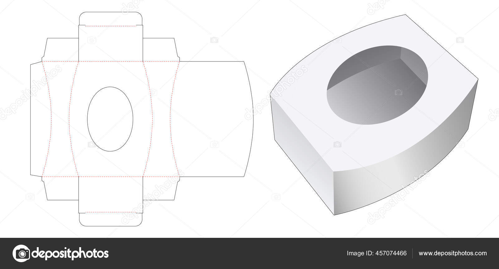 Tissue Box Die Cut Template Stock Vector by ©Valueinvestor 457074466