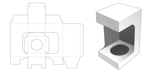 Paketleme kutusu öldü kesme şablonu