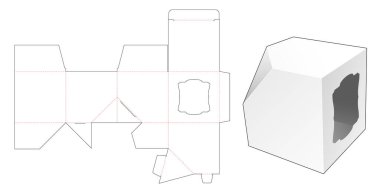 Klasik pencereli Chamfered kutu die kalıbı kes