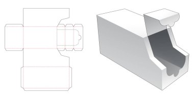Posta kamyonu şekilli kesme şablonu