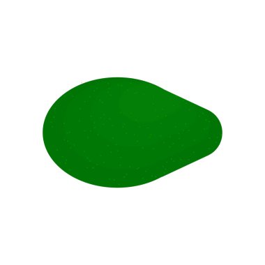 Lezzetli avokado meyve ikonu. Vektör illüstrasyonu