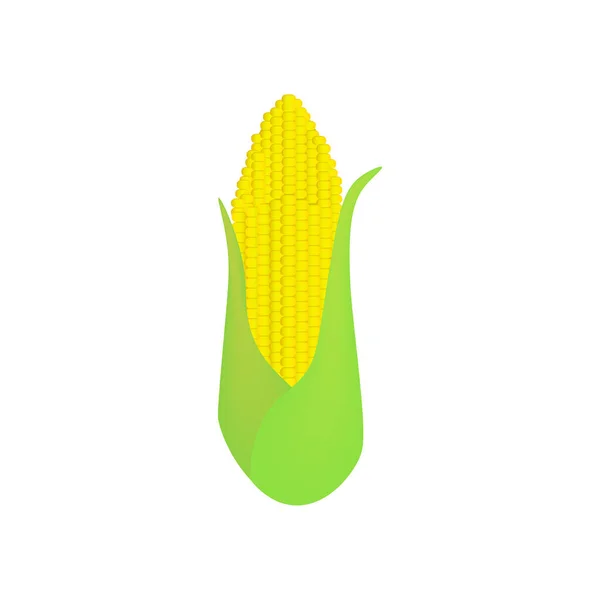 Köstliche Mais Ikone Vektorillustration — Stockvektor