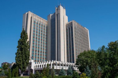 Moldova 'nın Kişinev kentinde tarım bakanlığının inşası
