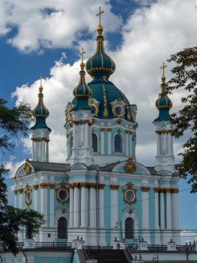 St. Andrew Kilisesi veya St. Andrew Katedrali, Kiev, Ukrayna