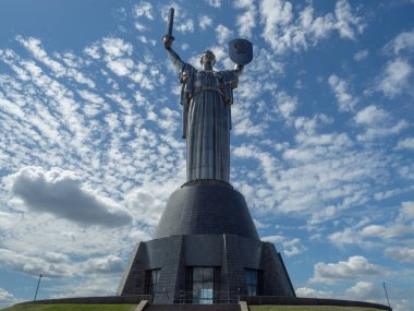 Ukrayna, Kyiv 'deki Anavatan Manzarası