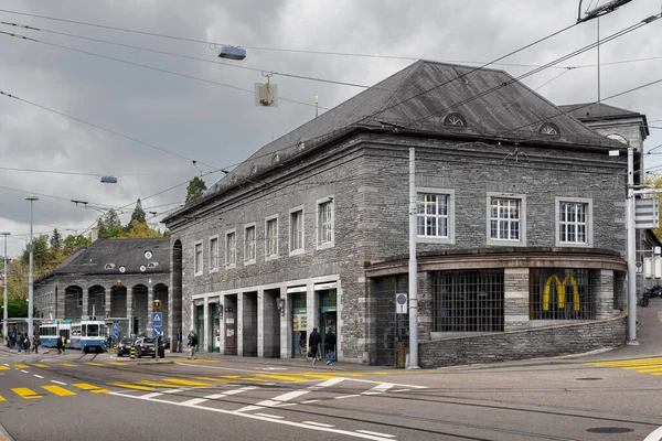 Ελβετία Ζυρίχη Νοέμβριος 2020 Σταθμός Enge — Φωτογραφία Αρχείου