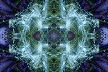 Simetrik dekoratif desen