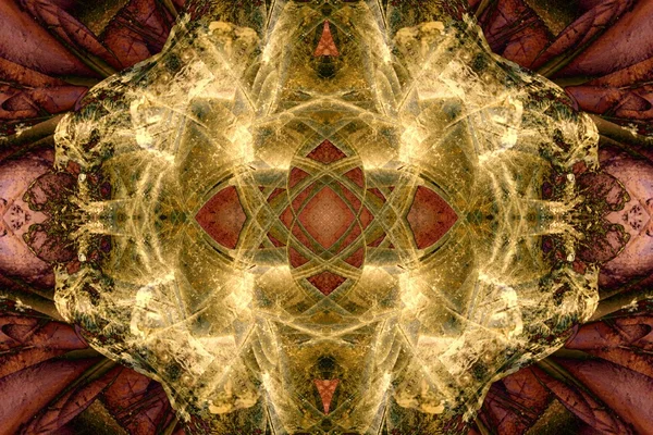 Simetrik dekoratif desen