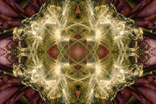 Simetrik dekoratif desen