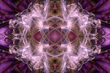 Simetrik dekoratif desen