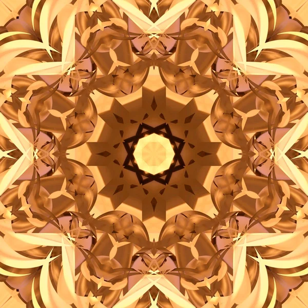 Symmetrical decorative patterns — Stock Photo, Image