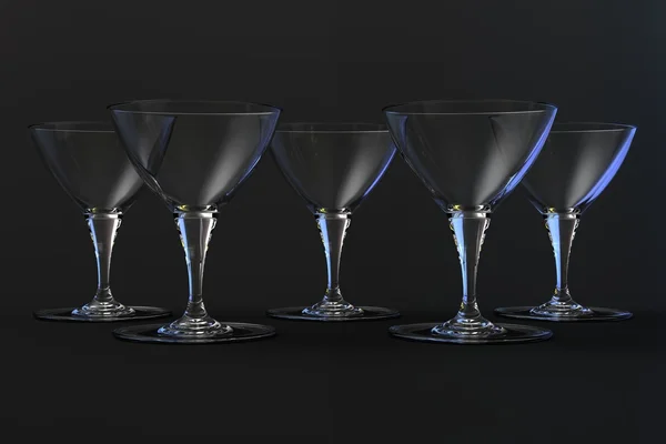 Martini poharak — Stock Fotó