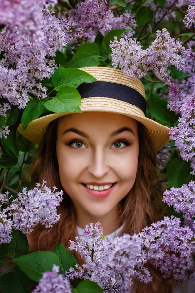 Close Beauty Portrait Young Beautiful Happy Smiling Woman Healthy Flawless — Stock Photo, Image