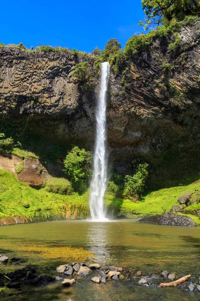 Водопад Брайдаль Вейл Известный Вайрейнга Красивый Водопад Спускающийся 180 Футов — стоковое фото