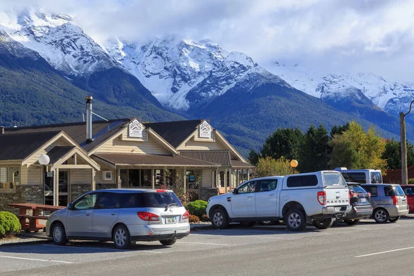 Bold Peak Lodge Motel Ciudad Glenorchy Isla Sur Nueva Zelanda —  Fotos de Stock